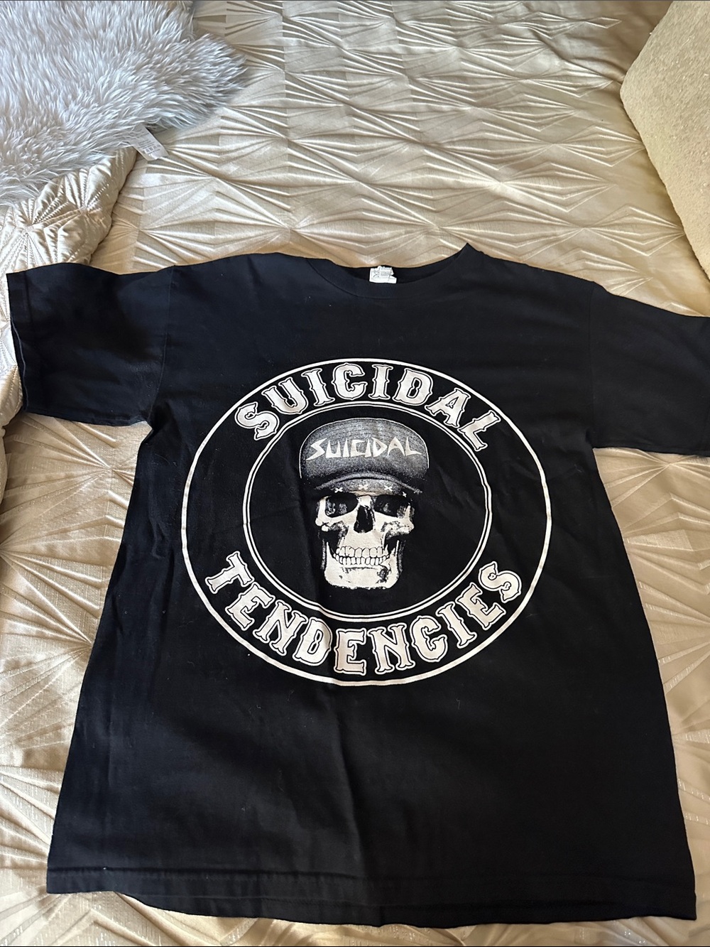New without tags Black Suicidal Tendencies Skull Tee